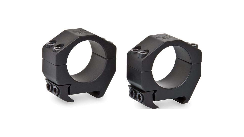 Vortex Precision Matched Rifle Scope Rings, 30 mm Tube, Low - 0.87 in, Black, PMR-30-87