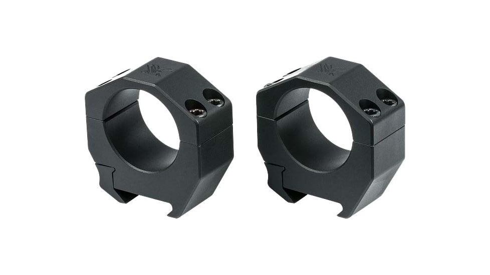 Vortex Precision Matched Rifle Scope Rings, 30 mm Tube, Medium - 0.97 in, Weaver, Black, PMR-30-97-W