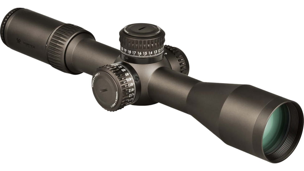 Vortex Razor HD Gen II 3-18x50mm Rifle Scope, 34mm Tube, First Focal Plane, Stealth Shadow, Anodized, Red EBR-7C MRAD Reticle, Mil Rad Adjustment, Multi, RZR-31805