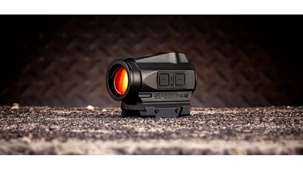 Vortex SPARC Solar Red Dot Sight, 1 x31mm, 2 MOA Dot Reticle, Black, SPC-404