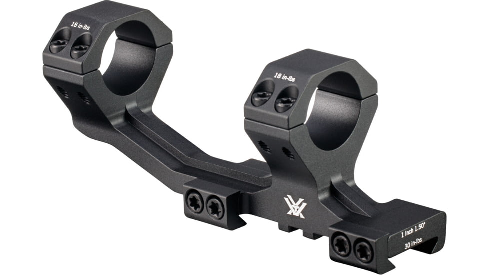 Vortex Sport Cantilever Mount, 1in, 1.50in Height, Black, SCM-01-150