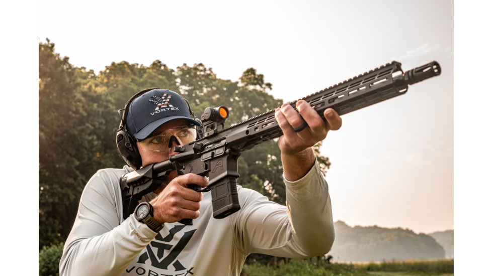 Vortex Triumph 1x Reflex Red Dot Sight, 2 MOA Dot Reticle, Black TRI-RD2