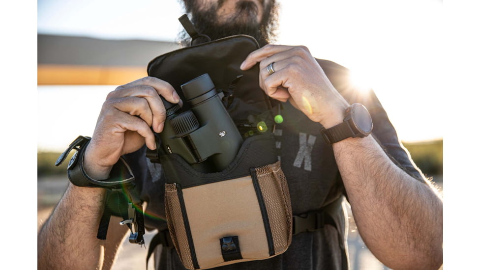 Vortex Triumph HD 10x42 Roof Prism Binoculars, Green, TRI-1042