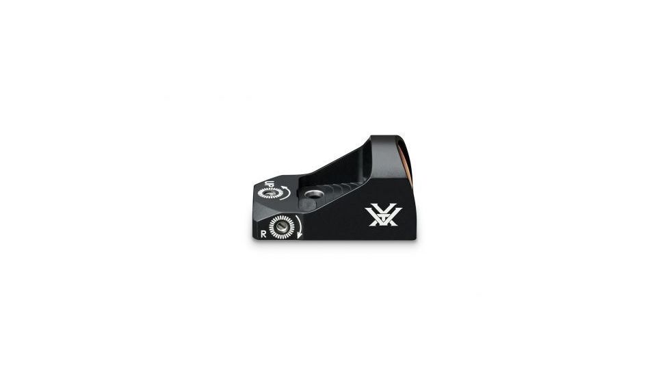 Vortex Viper 1x24mm 6 MOA Red Dot Sight, CR2032 Battery, Black, VRD-6