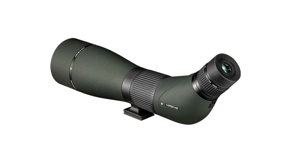 Vortex Viper 20-60x 85mm HD Angled Spotting Scope, Green, Full-Size, V502