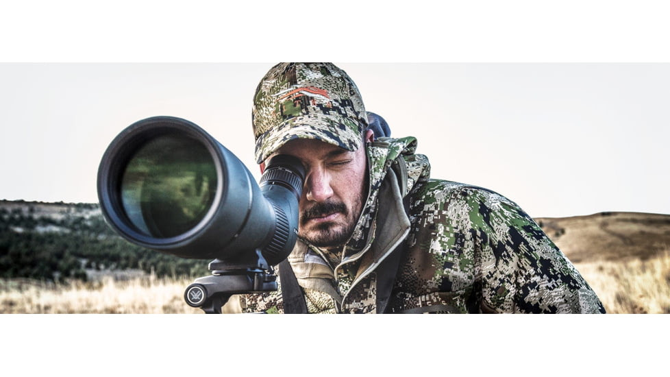 Vortex Viper 20-60x 85mm HD Angled Spotting Scope, Green, Full-Size, V502