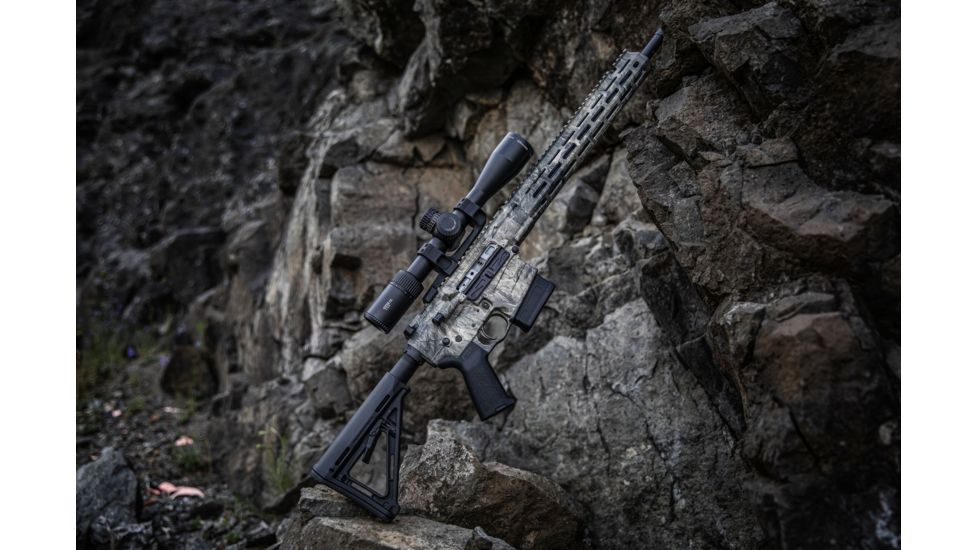 Vortex Viper PST Gen II 3-15x44 mm Rifle Scope, 30 mm Tube, First Focal Plane, Black, Hard Anodized, Red EBR-7C MRAD Reticle, Mil Rad Adjustment, PST-3159
