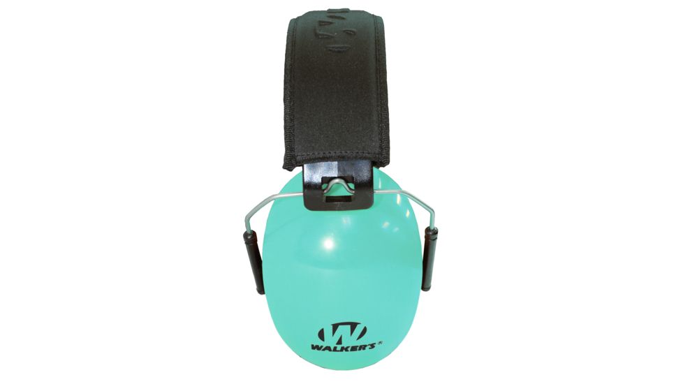Walkers Dual Colored Passive Ear Muffs, 27 dB NRR, Light Teal, GWP-DCPM-LTL