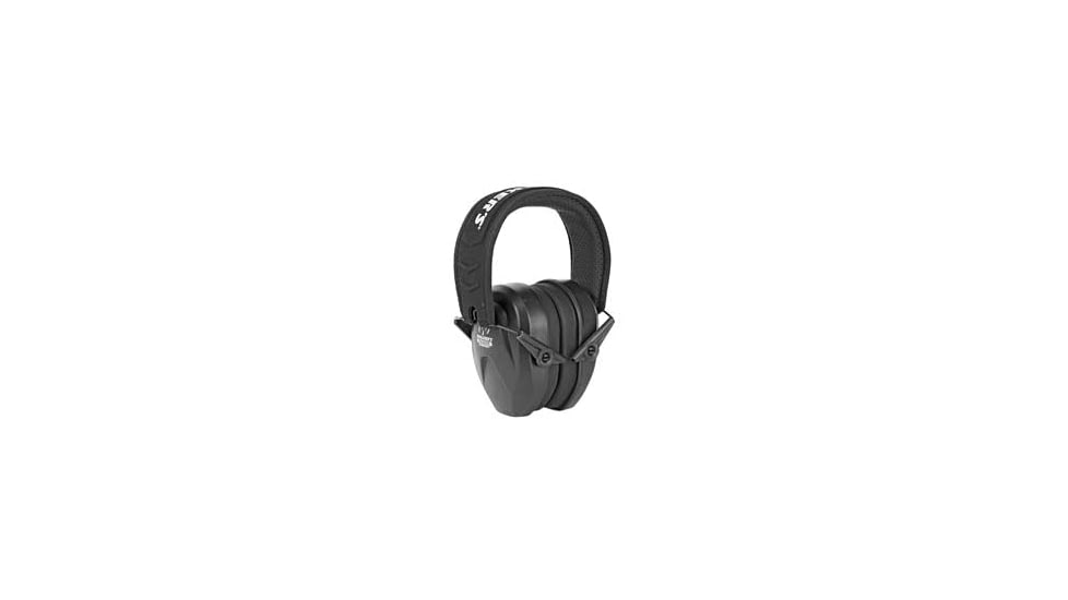 Walkers Razor Youth &amp; Women Compact Passive Ear Muffs,25 dB NRR, Black, GWP-CRPAS