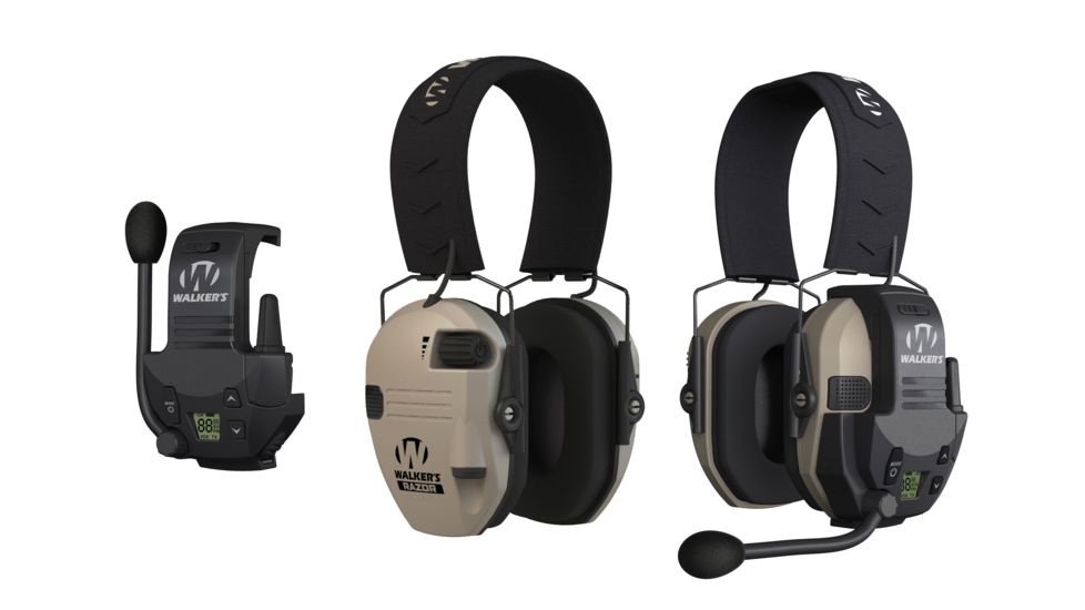 Walkers Razor Walkie Talkie Attachment, Black GWP-RZRWT