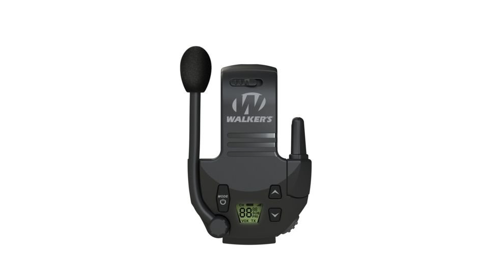 Walkers Razor Walkie Talkie Attachment, Black GWP-RZRWT