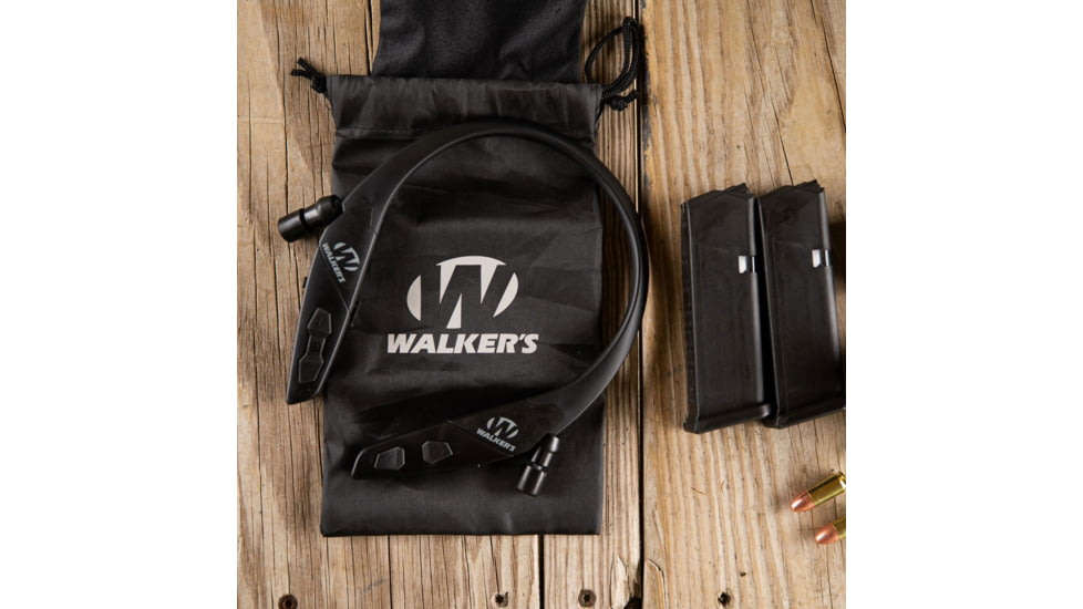 Walkers Razor XV 3.0 Electronic Earbuds Headset, 31 dB NRR, Black, GWP-BTN