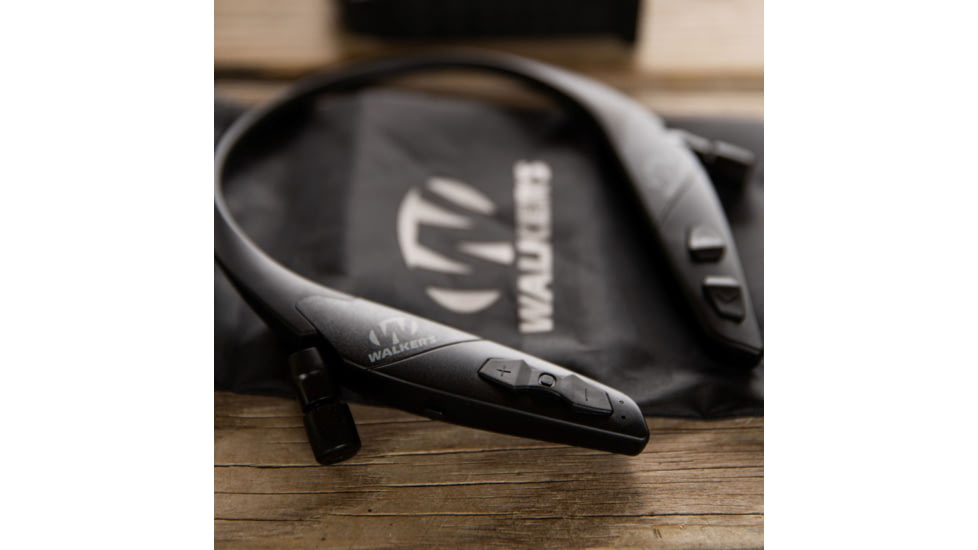 Walkers Razor XV 3.0 Electronic Earbuds Headset, 31 dB NRR, Black, GWP-BTN