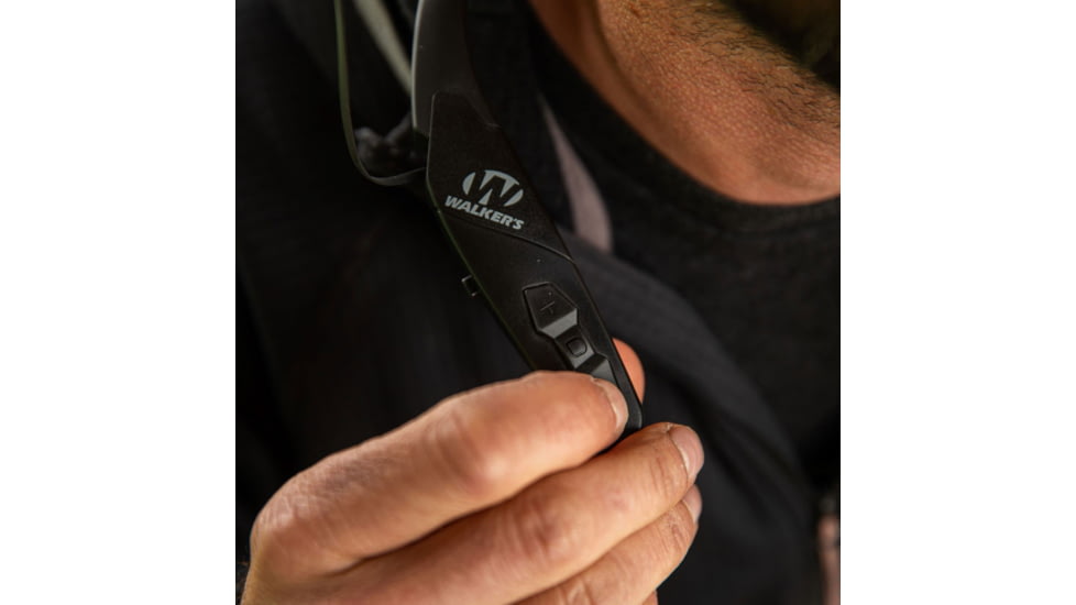 Walkers Razor XV 3.0 Electronic Earbuds Headset, 31 dB NRR, Black, GWP-BTN