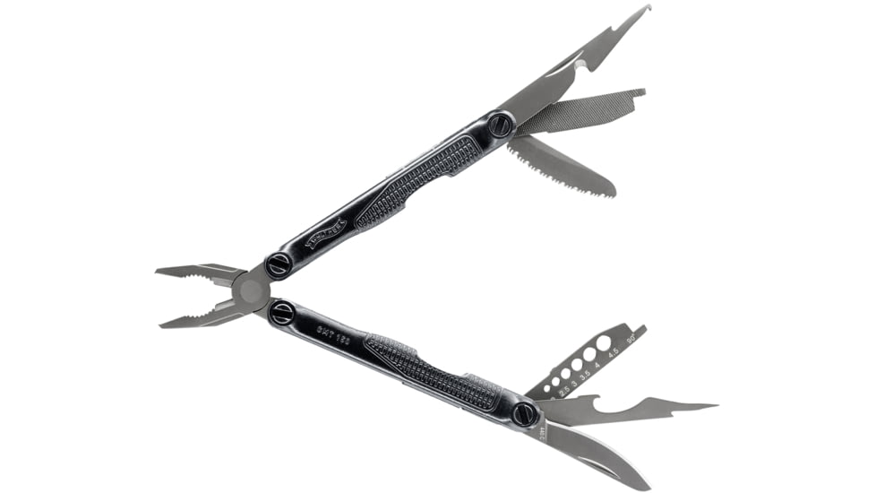 Walther GMT 150 Multi-Tool, 1.5in, 440C, Drop Point, Stainless, 5.0796-US