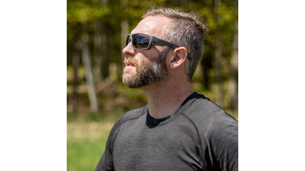 War Bird Fusillade Glasses, Gray Frames/Smoke Lens, EYFUGYSM