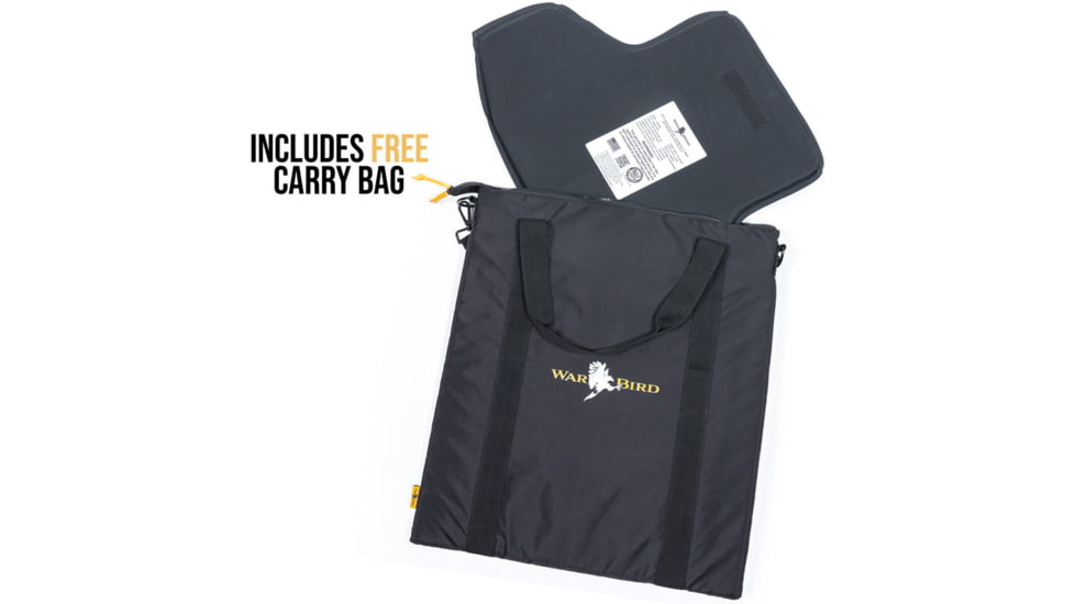 WarBird Ghost Hawk Concealable Armor System with Hoss Level IIIA Ballistics, Navy, Medium/Regular, BUSLH3AMRGHN