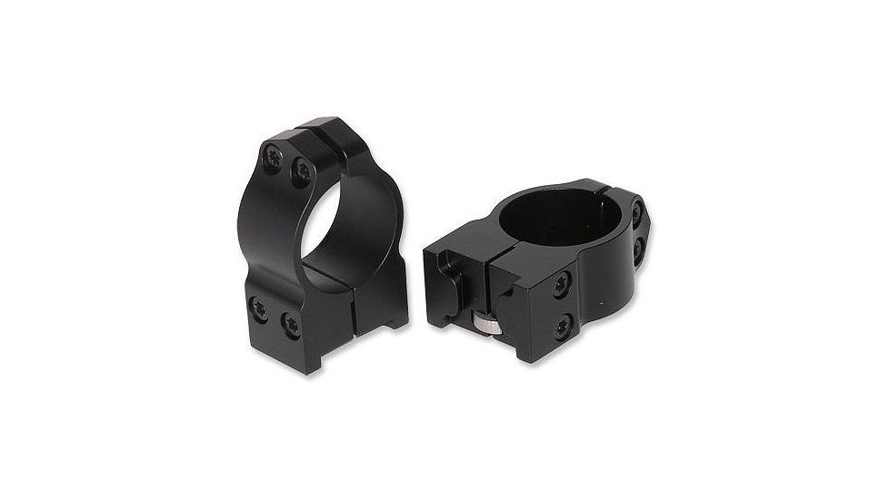 Warne Maxima Steel Rings, 1in, Ruger #1, MINI 14-30 Grooved Receiver, PA, High - Matte 2RM