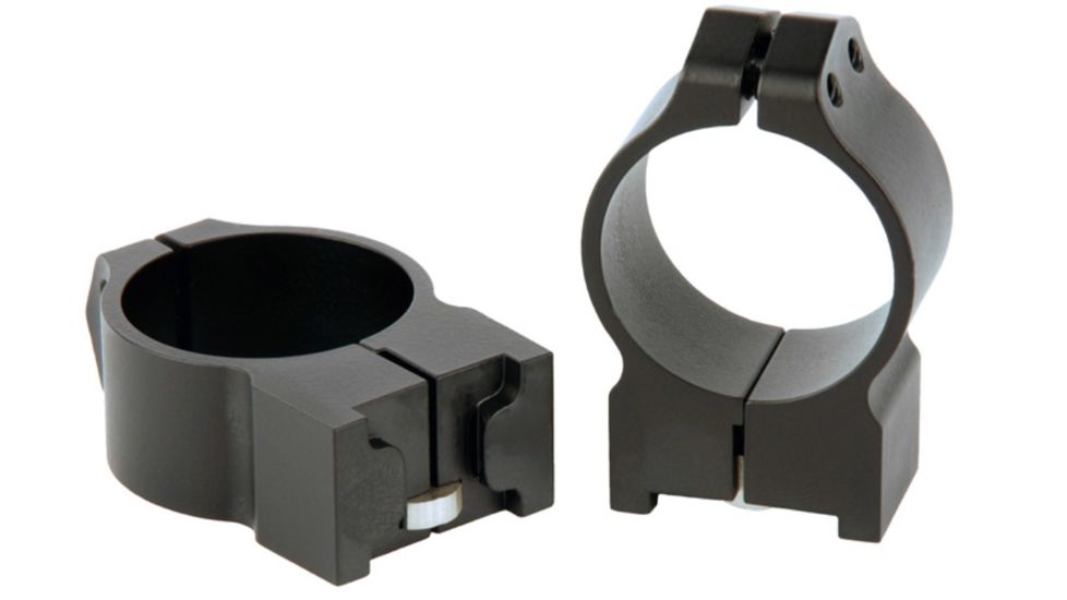 USED Warne Maxima Steel Rings, 30mm, Ruger #1, MINI 14-30 Grooved Receiver, PA, Medium - Matte 14RM, EDEMO1, Used, Condition Fair, Installed/Mounted