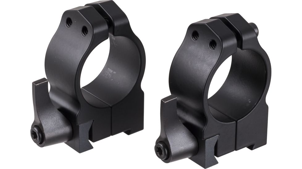 Warne Maxima Steel Rings, 1in, Tikka Grooved Receiver, QD, Medium - Matte 1TLM
