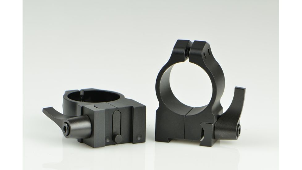 Warne Maxima Steel Rings, 1in, Tikka Grooved Receiver, QD, Medium - Matte 1TLM