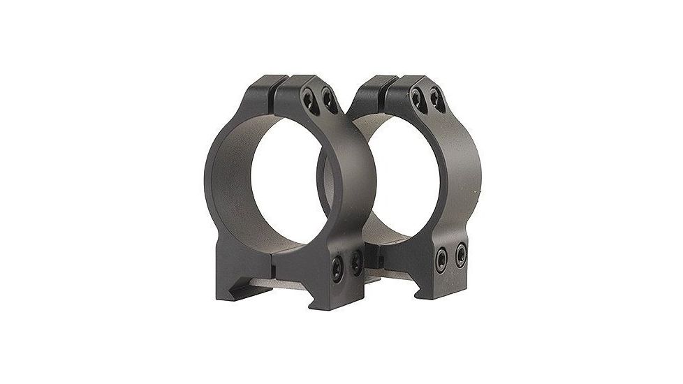 Warne Maxima Steel Rings, 30mm, Weaver/Picatinny, PA, Low - Matte 213M