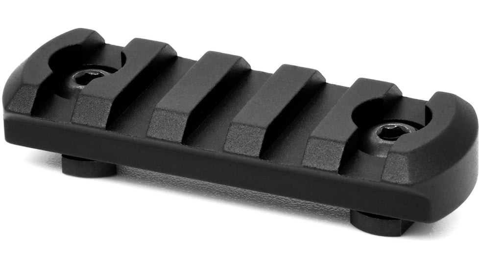 Warne M-LOK 5 Slot Rail, Black, 6202M