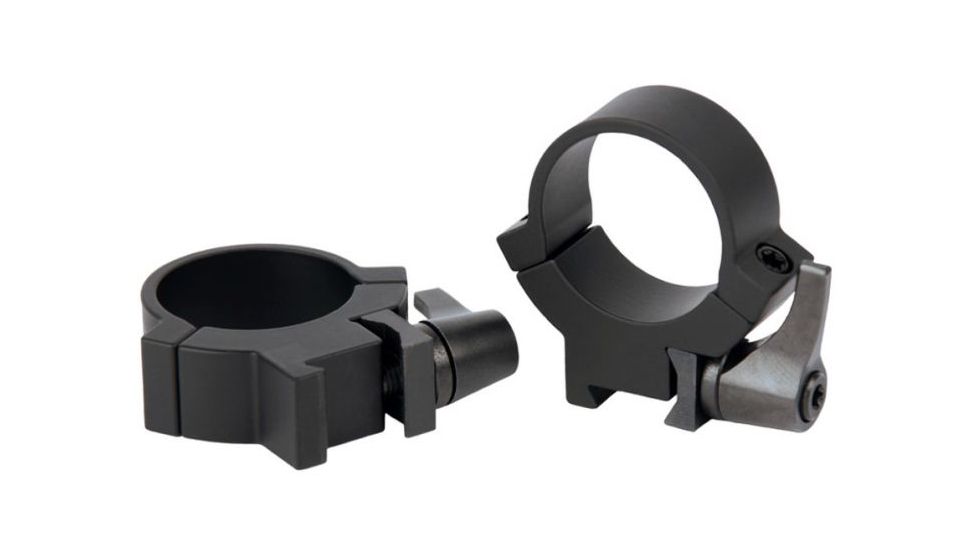 Warne Maxima Steel Rings, 1in, Rimfire 3/8in or 11mm Dovetail, QD, High - Matte 722LM
