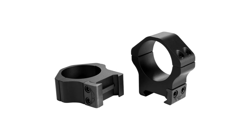 Warne PA Rifle Ring, Matte Black, 34mm Medium, 521M