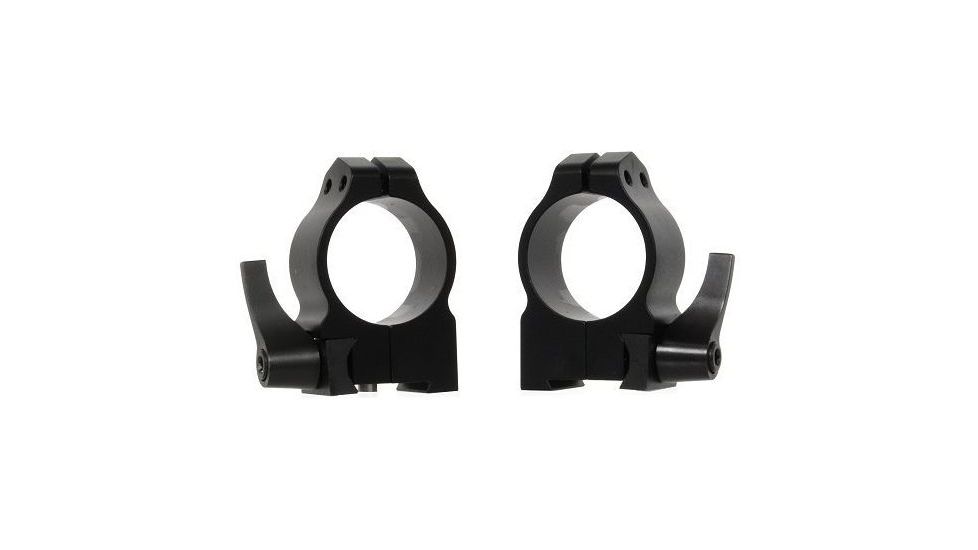 Warne Maxima Steel Rings, 30mm, Weaver/Picatinny, QD, Ultra High - Matte 217LM