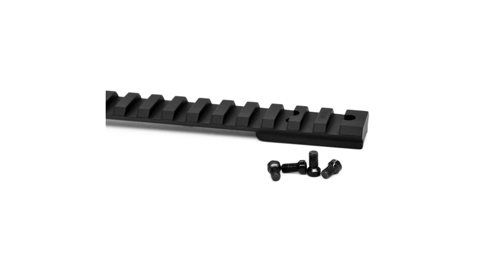 Warne Ruger American Centerfire LA Vapor Picatinny Rail, 20MOA, Black, V485-20MOA