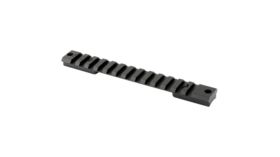 Warne Savage SA Tactical Vapor Picatinny Rail, 8-40 Screws, 20MOA, Black, V464-20MOA