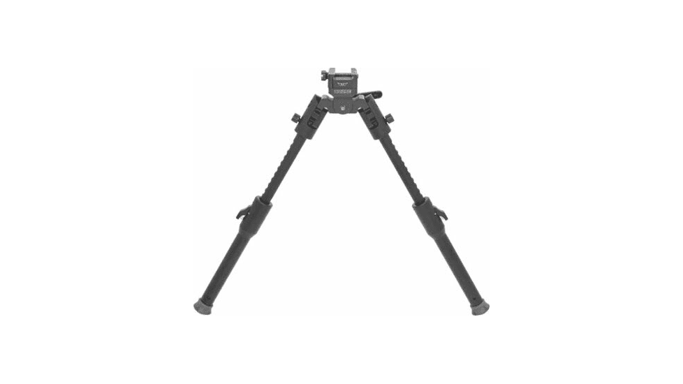 Warne Skyline Fixed Picatinny Lite Bipod, Black, 7913M