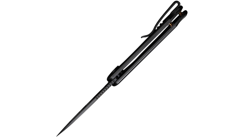 We Knife Co Ltd We Knife Elementum 2.96'' Black Titanium/stnwsh 20cv Frm Lock