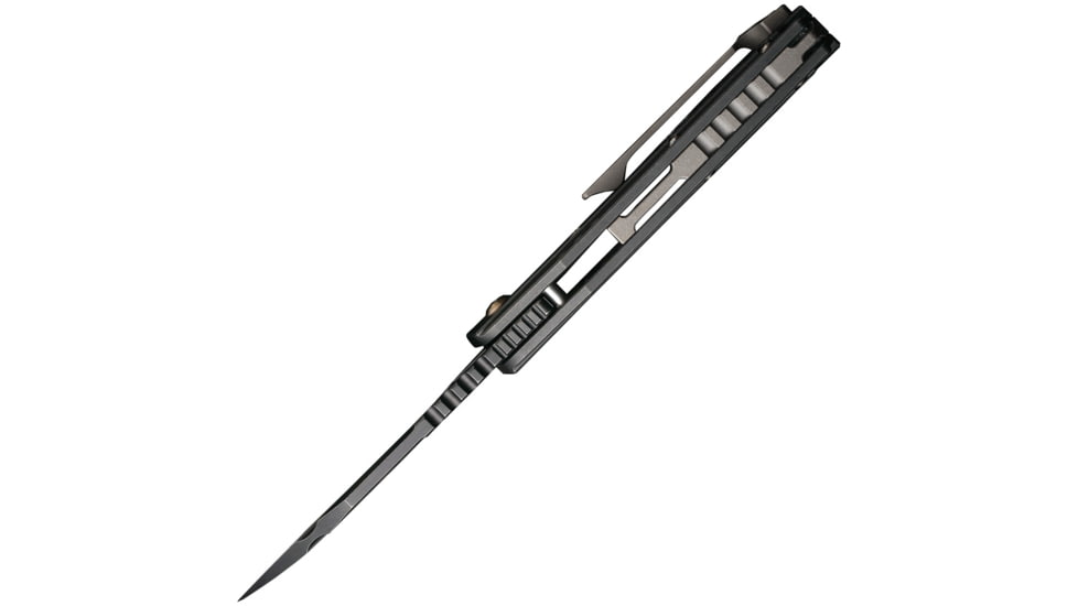 We Knife Co Ltd Roxi 3 Folding Knife, 3.14in, Carbon Steel, Titanium Handle, Black, WE190722