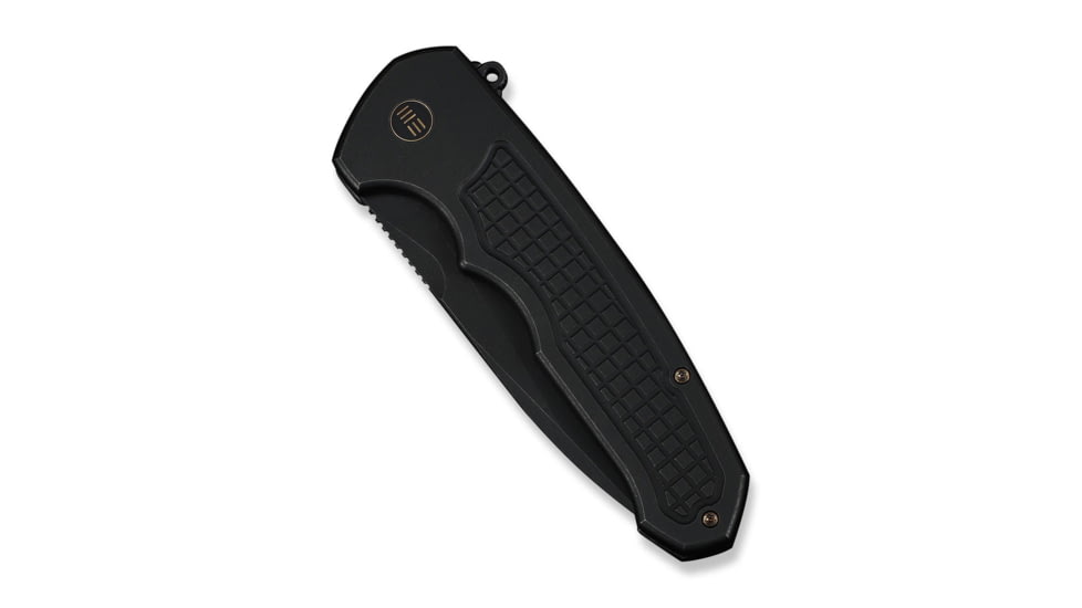 We Knife Co Ltd Starlash Flipper Knife Black Titanium Handle 3.97inch Black Stonewashed Bohler M390 Blade
