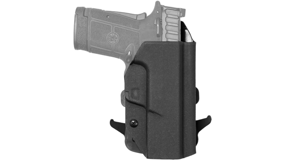 We the People Holsters Kydex IWB Holster, S&amp;W M&amp;P Shield Plus 9/40/30SC, Optic Cut, Right Hand, Black, WTP-R18-1000-R