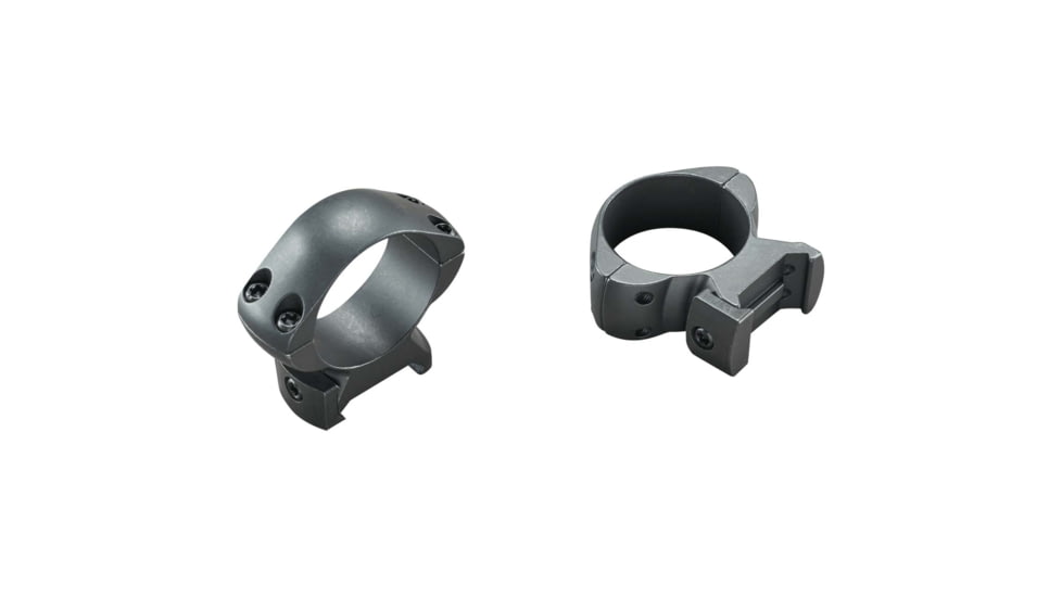 Weaver 30 mm Grand Slam Ring Steel, Matte Black, 49310