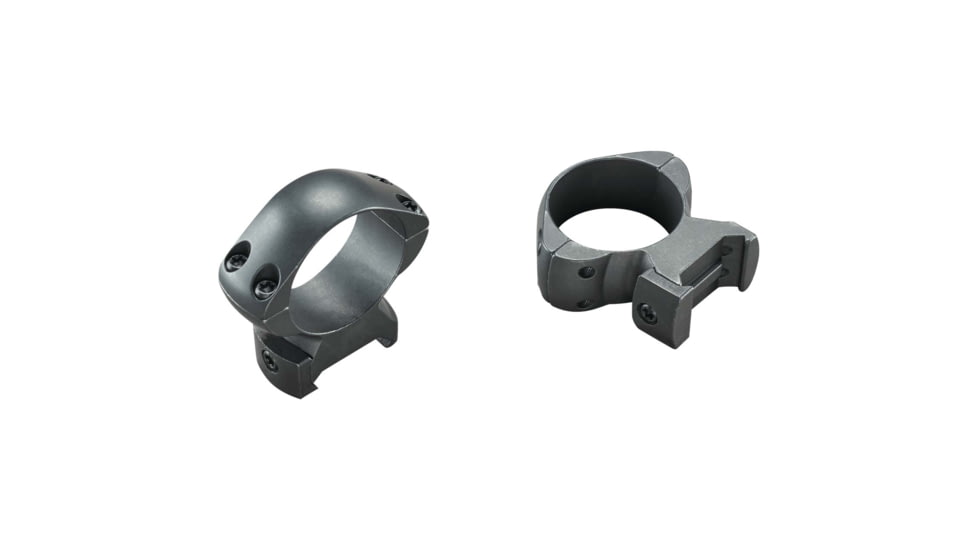 Weaver 30mm Grand Slam Ring Steel, Matte Black, 49311