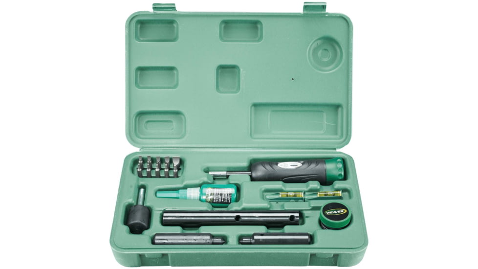 Weaver Deluxe Scope Mounting Kit - 1in Alignment Pins and Lapping Compound