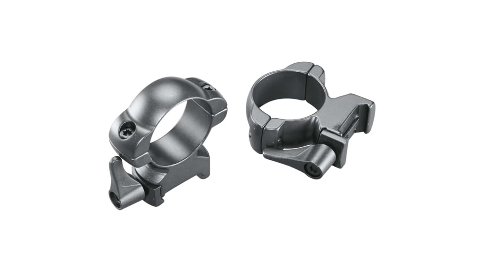 Weaver Lever-Lok Rifle Scope Rings, 30 mm Tube, High, Matte, Black, 49335
