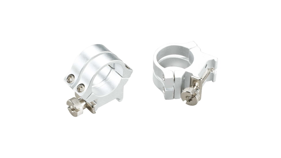 Weaver Rings Quad-Lock, 1in. Medium, Silver