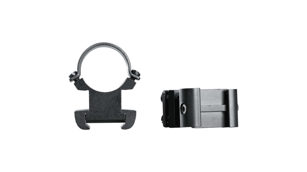 Weaver Sure Grip Windage Adjustable Rings - 1in, Extra High, Matte Black 49145