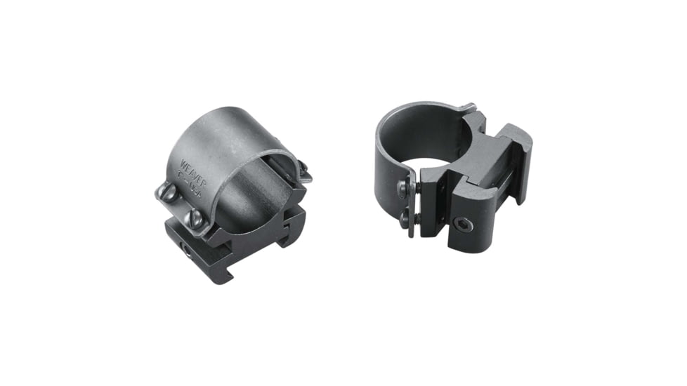 Weaver Sure Grip Windage Adjustable Rings - 1in, High, Matte Black 49144