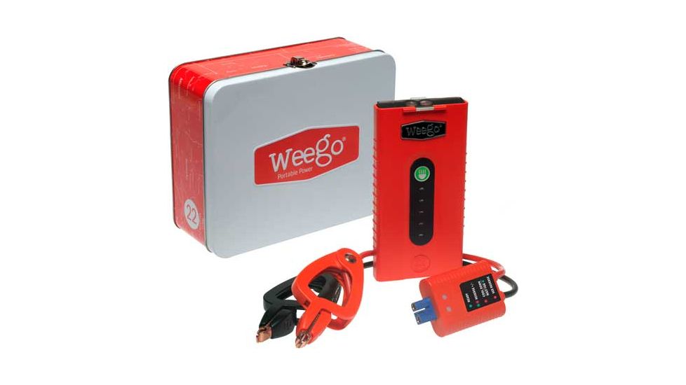 Weego Battery Pack 300amp W/dc &amp; Usb Jump Starter &amp; Carry Bag