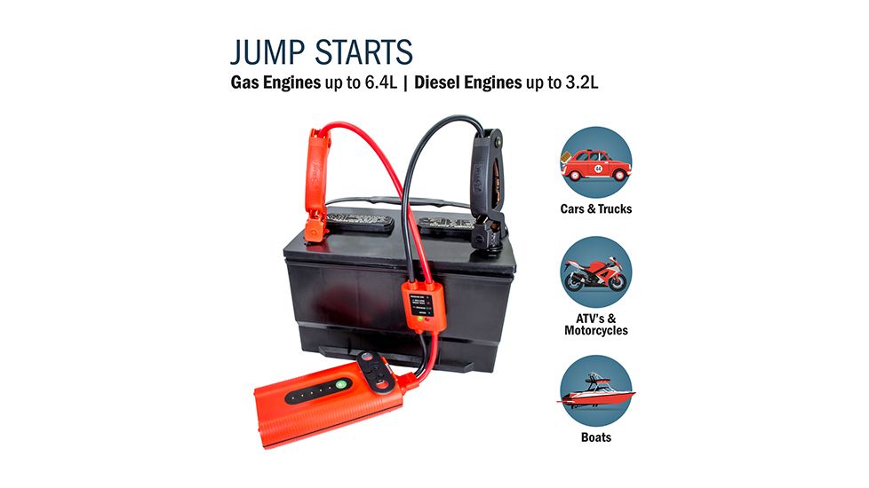 Weego Jump Starter, N44, Orange, WG-00446