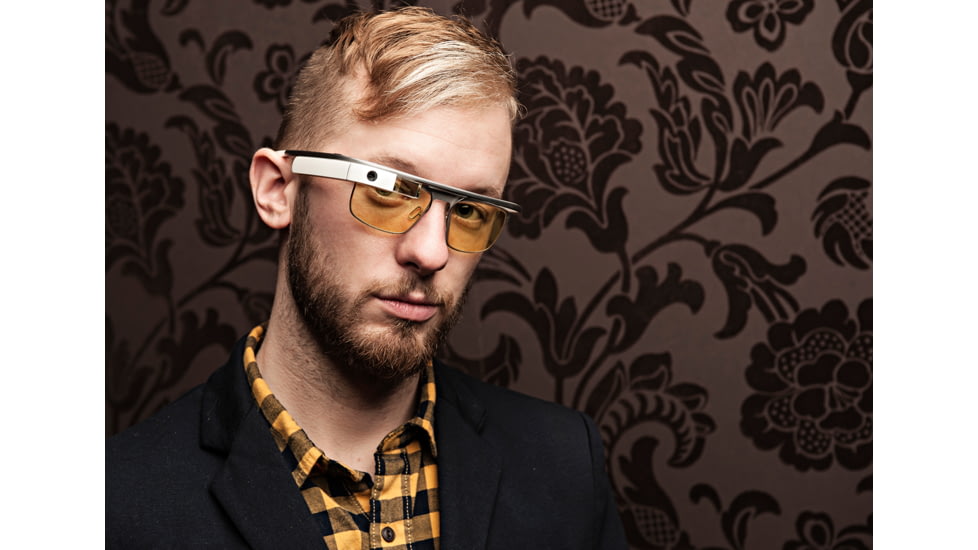 Wetley Prescription Glasses w/ RX lenses - custom Rx adapter - for Google Glass 2 Explorer Edition