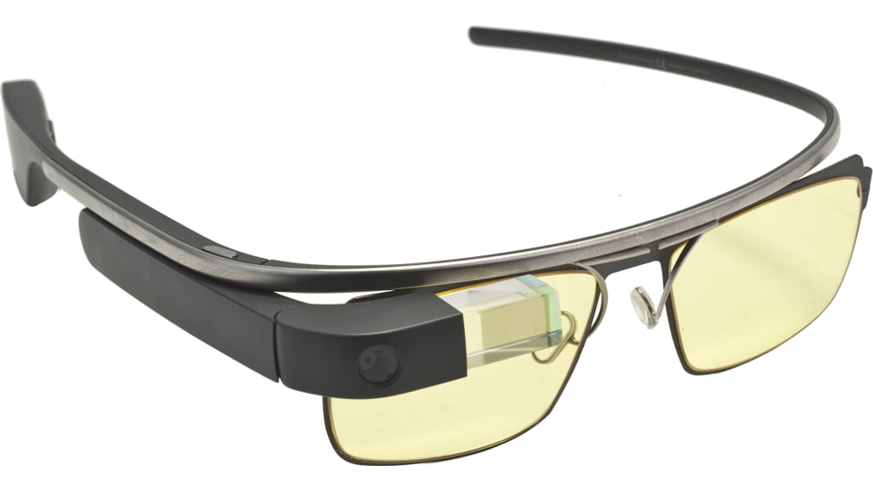 Wetley Prescription Glasses w/ RX lenses - custom Rx adapter - for Google Glass 2 Explorer Edition