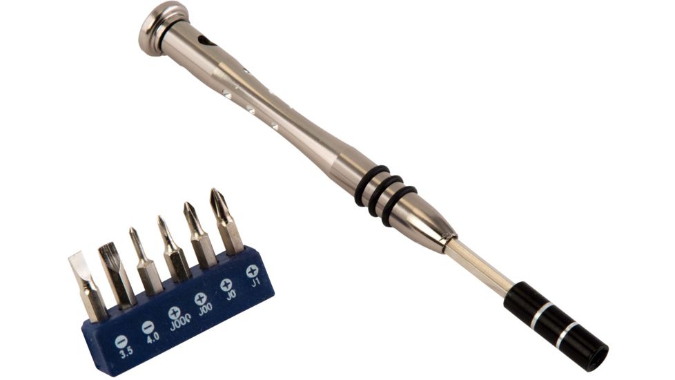 Wheeler Engineering 58-Piece Precision Micro Screwdriver Set, Black/Steel, 564018