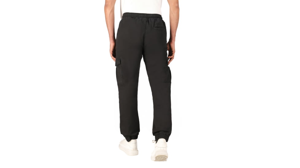 White Duck Cargo Stretch Jogger Pants - Mens, Black, Large, WD-JPC-BL-03
